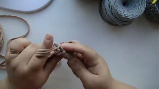 МК по вязанию корзинки 