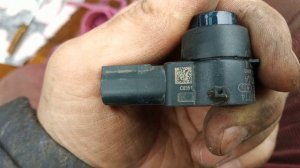 Снятие бампера и замена парктроников на Пежо 308 св