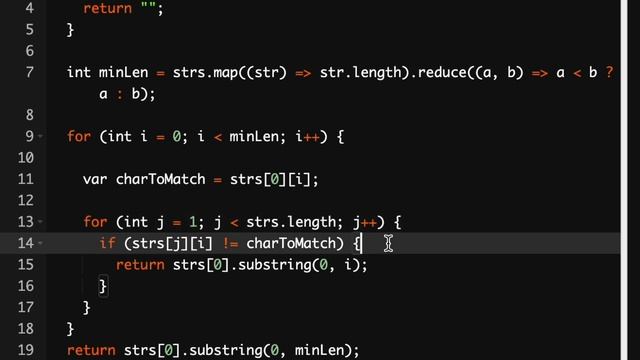 Dart Programing Problem Solving: Longest Common Prefix смотреть онлайн