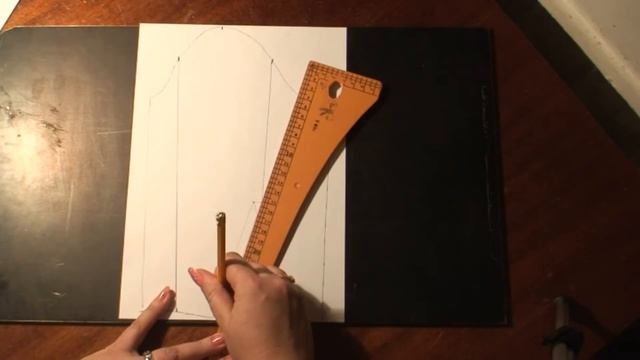?Модель кожаной куртки №3_Моделирование_Чертеж