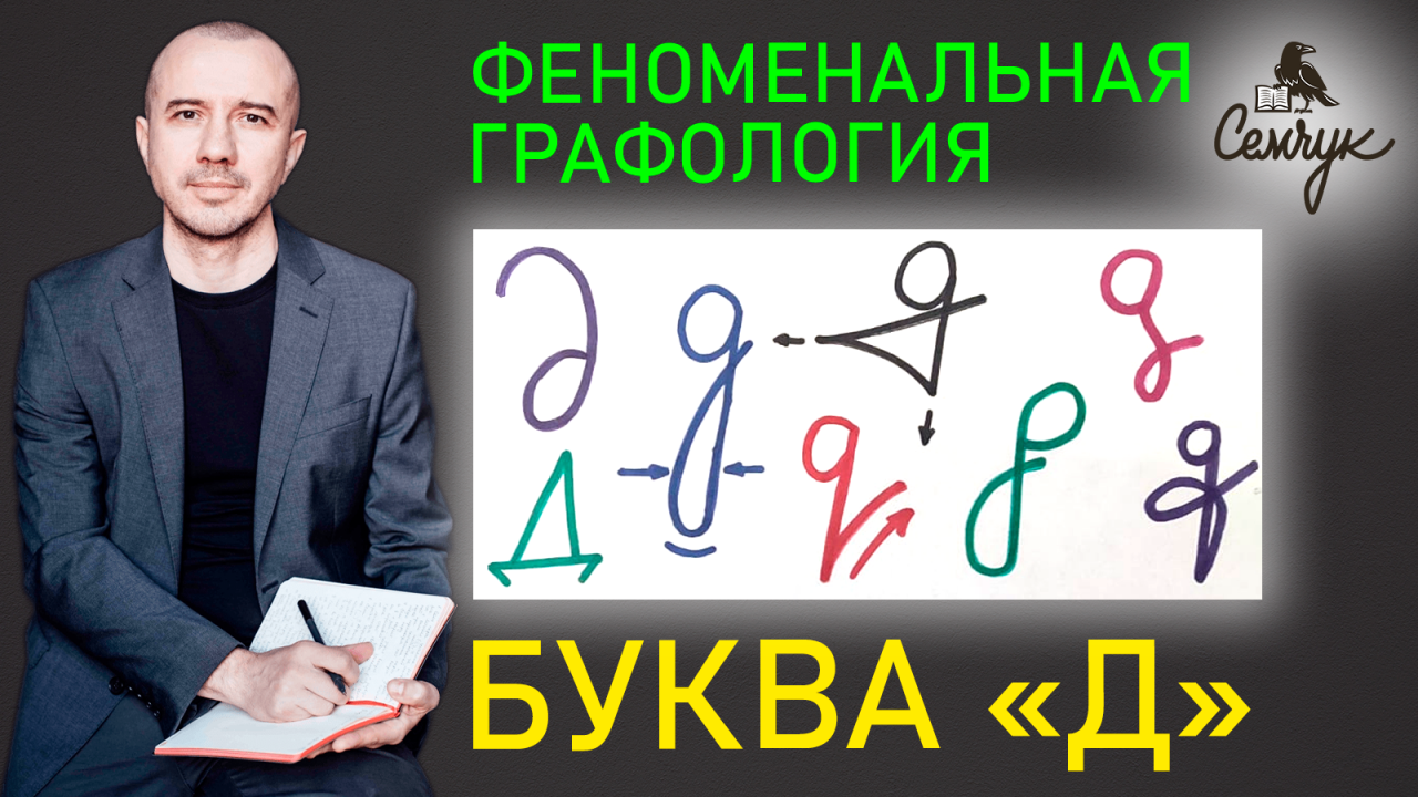 Графология буквы «д»: как определить деловые качества по почерку