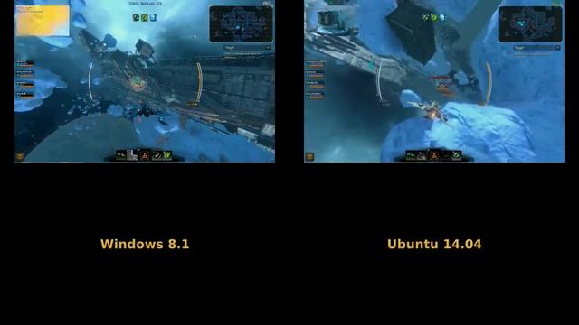 Windows 8.1 vs Ubuntu 14.04 - Star Conflict смотреть онлайн