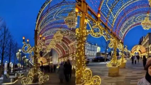 Фото 
Новогодняя Москва.
Январь 2020