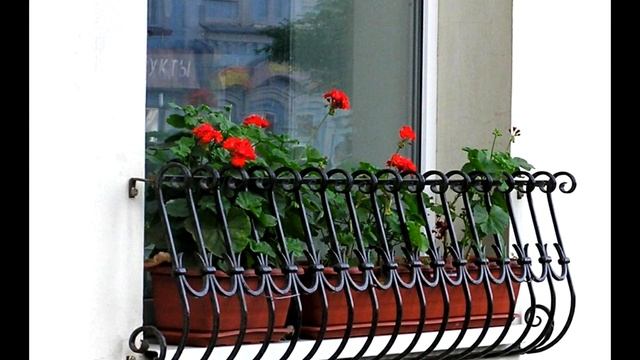 Ограждение для цветов на окне, ящики с цветами, перила, подставка, цветочница, цветочник, Днепр смотреть онлайн