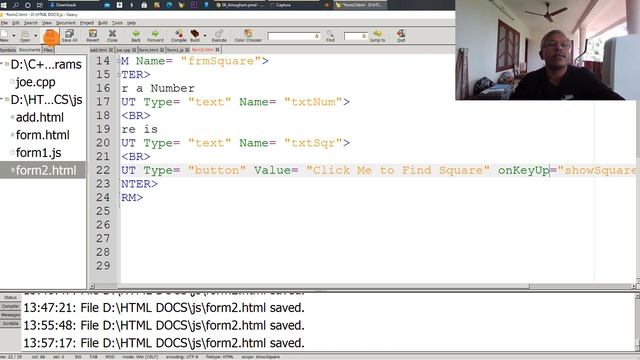 Common Events in JavaScript while calling a function смотреть онлайн