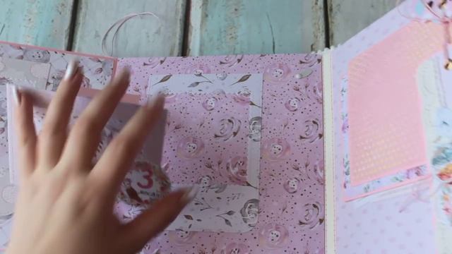 Скрапбукинг_Альбом ручной работы-плюшевый)_ DIY album.mp4 смотреть онлайн