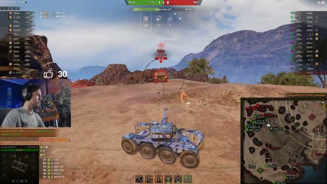 ЧЁРНЫЙ РЫНОК WoT 2020 | Panhard EBR 75 (FL 10) смотреть онлайн