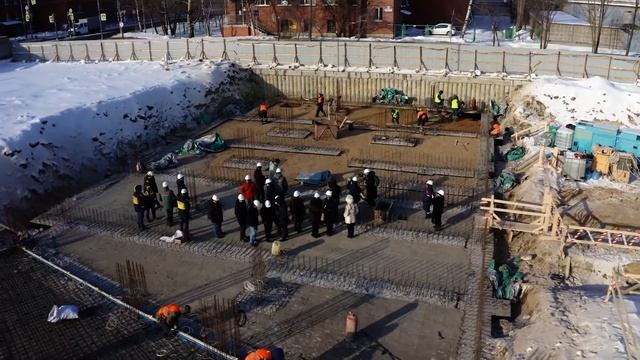 Церемония торжественного освящения и закладки капсулы с памятным посланием. смотреть онлайн