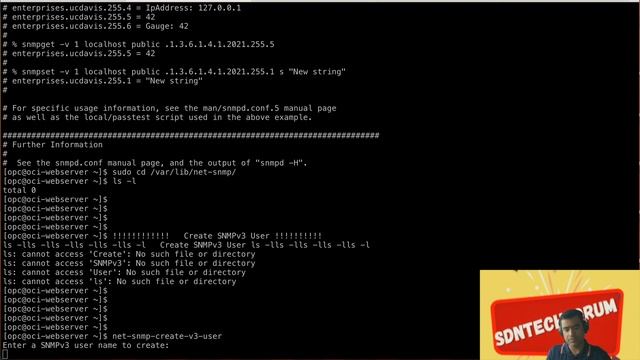 Monitor a Linux Host on cloud using SNMPv3 смотреть онлайн