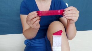 Тейпирование колена | Помогает при боле