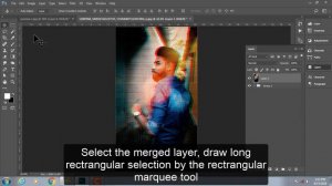 How to make glitch effect in #Photoshop _cc |  #visual_critic