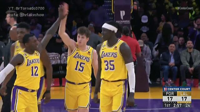 Austin Reaves DUNKS it in transition off his own steal ? смотреть онлайн