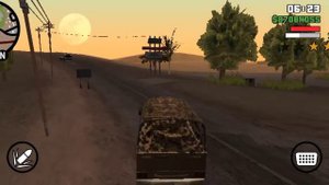 где находится военная база в ГТА Сан-Андреас