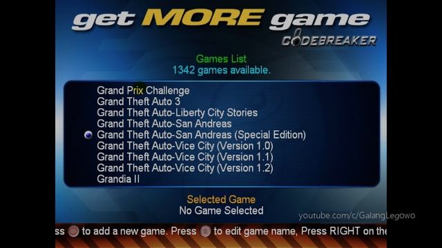 Cara Cheat Game Pakai Codebreaker di PCSX2 Emulator Playstation 2 di PC/Komputer