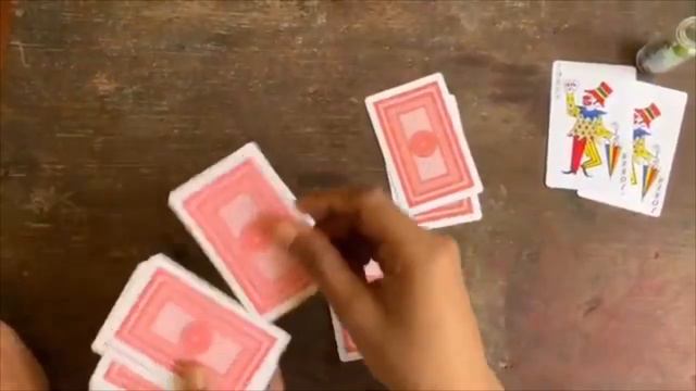 #playingcardsenglish How to play donkey using playing cards English / How to play playing cards смотреть онлайн