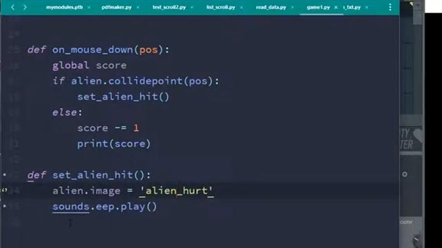 Pygame zero (5) смотреть онлайн