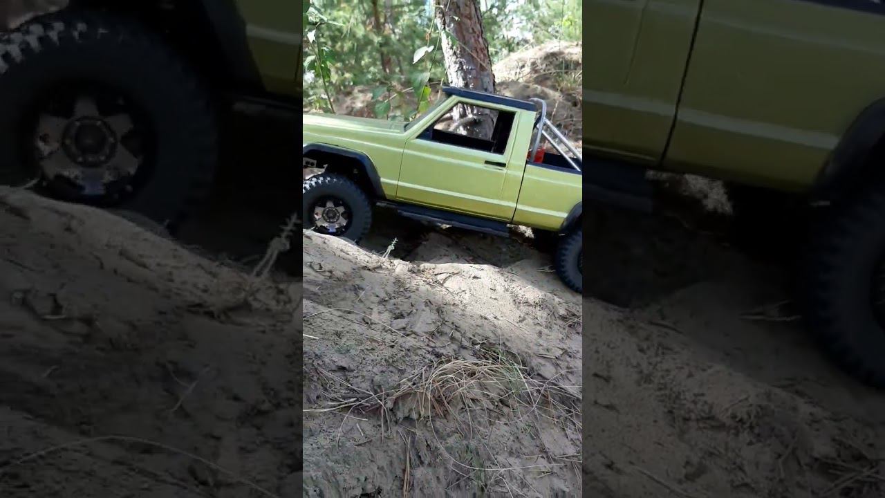 Зелёный "шершень" Comanche  #offroad #rc #rcscale