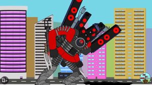 КАК ПОЯВИЛСЯ НОВЫЙ ДЕМОН ДРЕЛЬМЕН? ДРЕЛЬМЕН ПОЛУЧИЛ АПГРЕЙД 2.0! Скибиди Туалеты Мультик Анимация