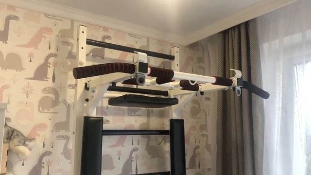 Установка шведской стенки и турник 3в1 Мультихват смотреть онлайн