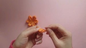 [ENG]24.ribbon camelia flower tutorial hair clip 리본공예 동백꽃 기법,매화기법