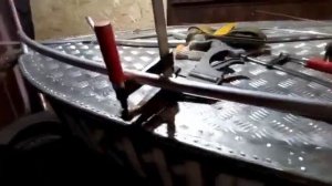 Изготовление лееров на лодку Южанка.