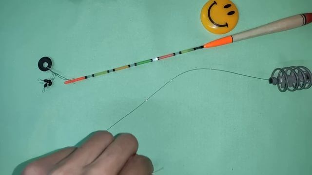 Удочка с Кормушкой и Поплавком полудонка - УБОЙНАЯ ОСНАСТКА на карася, сазана,  Монтаж и применение