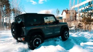 Новый Suzuki Jimny - тюнинг для активного отдыха