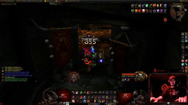 Mortal Warrior Solo LBRS - Classic WoW Hardcore, DEATH = DELETE смотреть онлайн