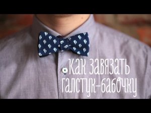 Как завязать галстук-бабочку [Идеи для жизни]