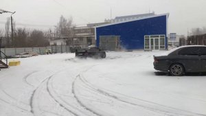 Галант 8 VR-4 зимний дрифт