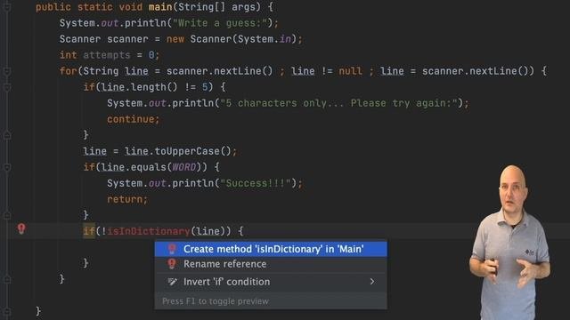 Java Basics - Create a WORDLE Game | Learn to code, Java Course