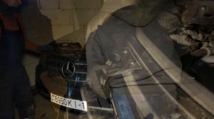 Mercedes W164 OM642 3.0 V6, Передние парктроники