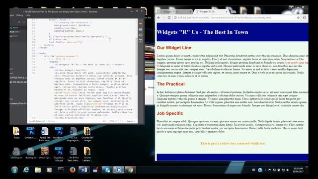 Part III Introduction to CSS