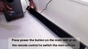 How to Manually Pair A Hisense Soundbar with the Subwoofer