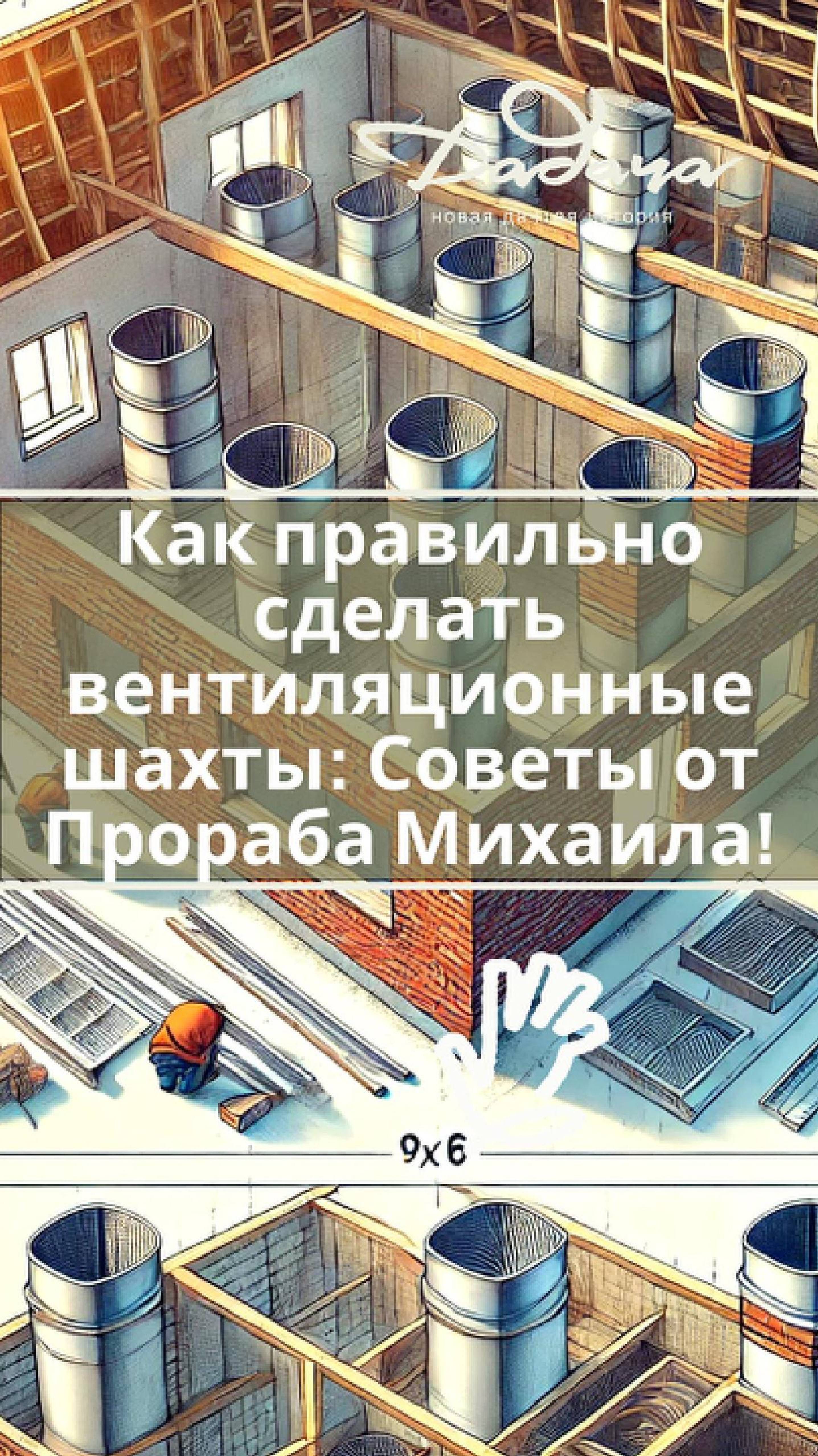 "Как правильно сделать вентиляционные шахты: Советы от Прораба Михаила! 🏠💨"