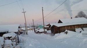 Будни Олега. Ударили морозы.