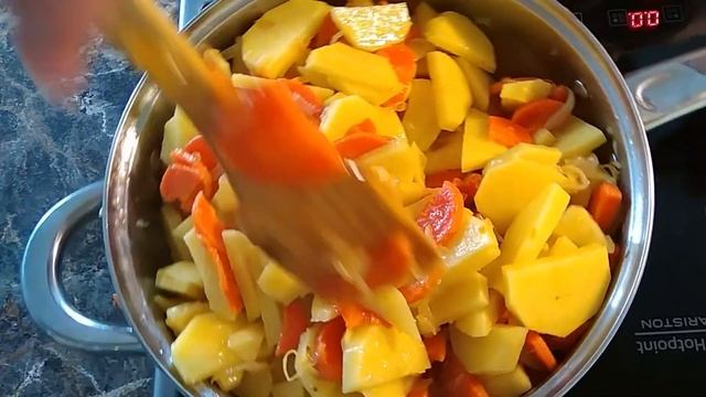 Как приготовить постное Советское жаркое которое почему то пахнет мясом смотреть онлайн