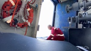 Прием лоцмана. Подготовка лоцманского трапа, на судне типа РО РО,  от Владимира Колодича, ХМК РП