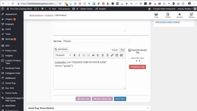 Tutorial - WooCommerce - Custom Tabs and PDF Previews смотреть онлайн