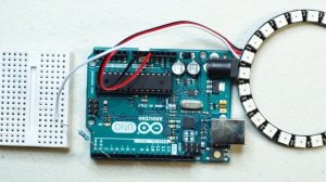 How to light up WS2812 LED Ring with Arduino in 2 mins