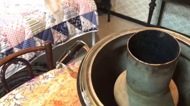 Угольный тульский самовар ЗШВ СССР 1966 г смотреть онлайн