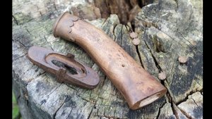 Сабля 14 век реставрация.