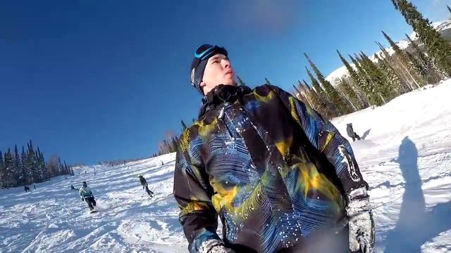 Шерегеш | Первые шаги на горных лыжах... смотреть онлайн