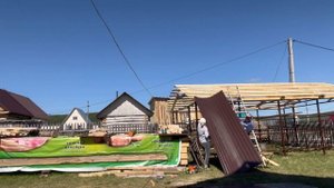 Были на участке. Строим гараж своими руками