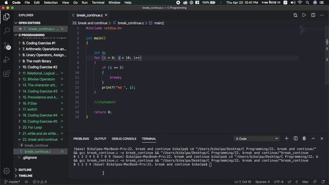 Break and Continue Statements | C Programming Tutorials in Nepali #22