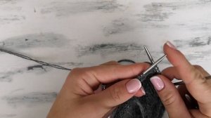 ВЯЖЕМ СПИЦАМИ ВАРЕЖКИ-МИТЕНКИ. ПАЛЕЦ ИНДИЙСКИМ КЛИНОМ.