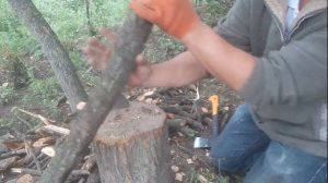 Fiskars Х10  vs Немецкий топор