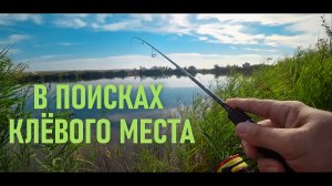 В поисках клёвого места. Рыбалка на спиннинг.