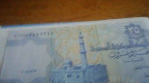 Пополнение зарубежной коллекции банкнот, деньги Египта