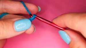 УРОК 1 - ВОЗДУШНЫЕ ПЕТЛИ КРЮЧКОМ| вязание для начинающих #вязаниекрючком